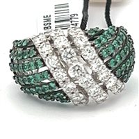 Ringe Recarlo Dame in Gold Smeraldo 0.84 Ct XE 050/BSME - XE 050/BSME